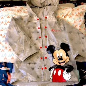 Mickey Mouse rain coat